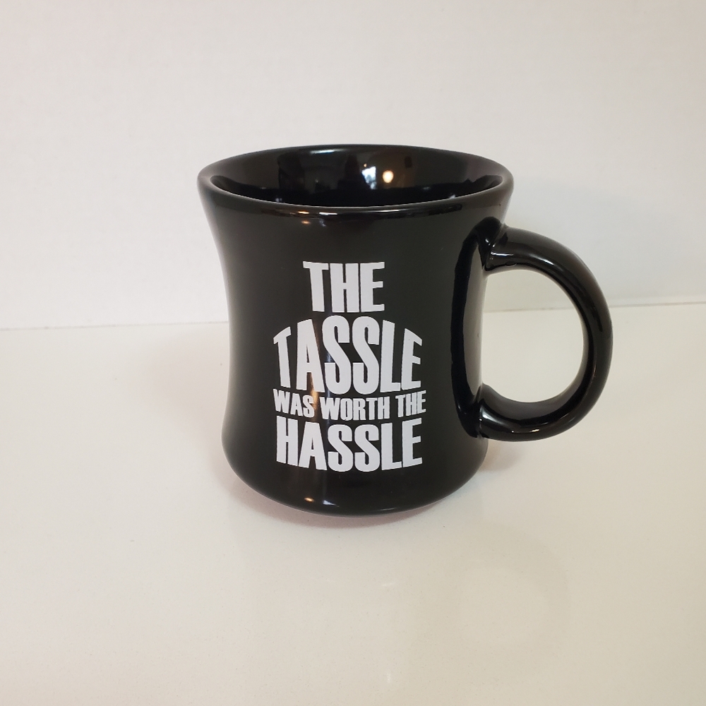 Graduation Mug Cup Humorous Funny Gift Black and White